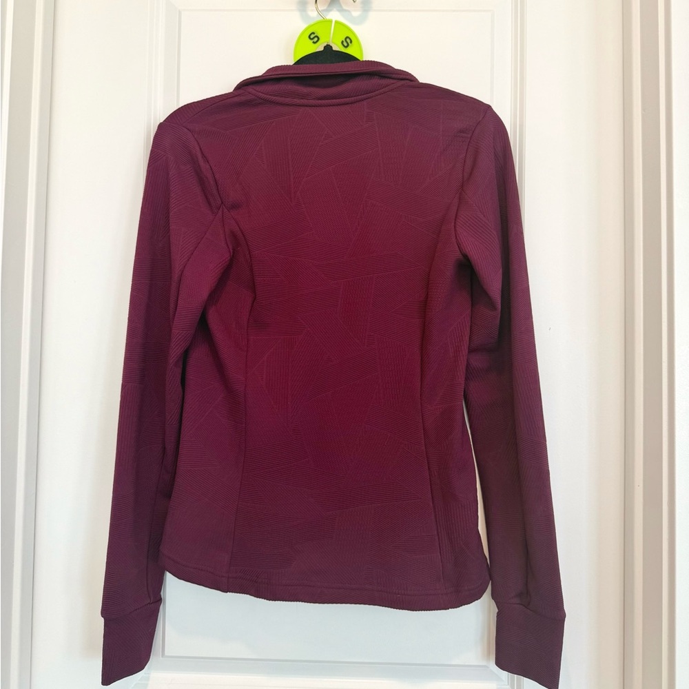 Mondetta Women's Plum Full-Zip Jacket - Picture 3 of 3
